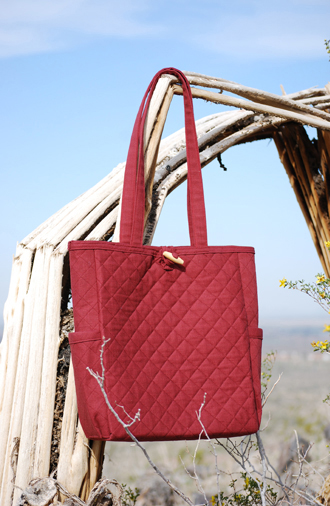 Sam Harvey, handbags, quilted, Desert Vineyard